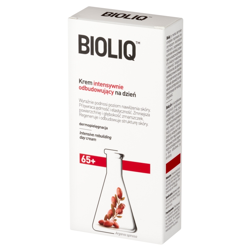 Bioliq 65+, krem intensywnie odbudowujący na dzień, 50 ml