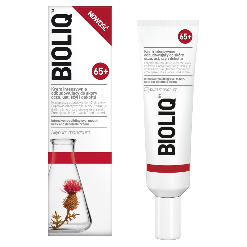 Bioliq 65+, krem intenstywnie odbudowujący do skóry wokół oczu, 30 ml