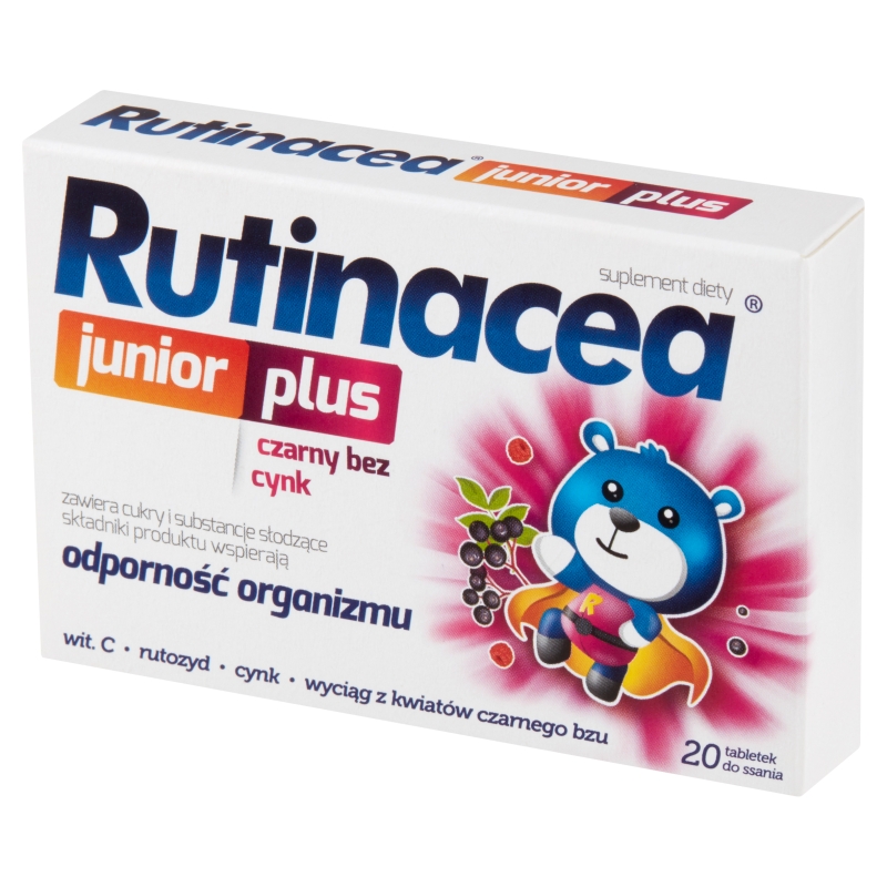 Rutinacea Junior Plus , tabletki dla dzieci, 20 szt.