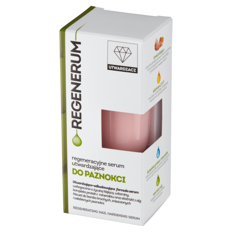 Regenerum regeneracyjne serum utwardzające, lakier do paznokci, 8 ml