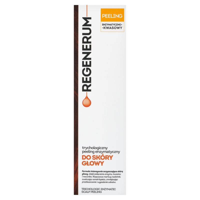 REGENERUM , trychologiczny peeling enzymatyczny do skóry głowy, 110 ml