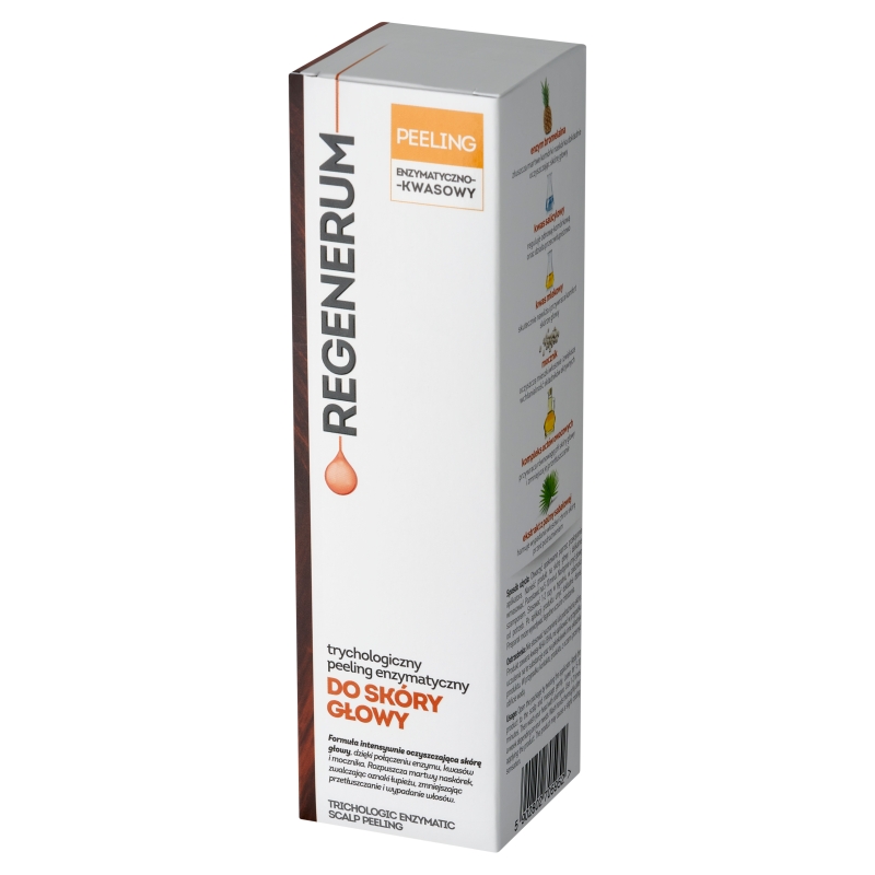 REGENERUM , trychologiczny peeling enzymatyczny do skóry głowy, 110 ml