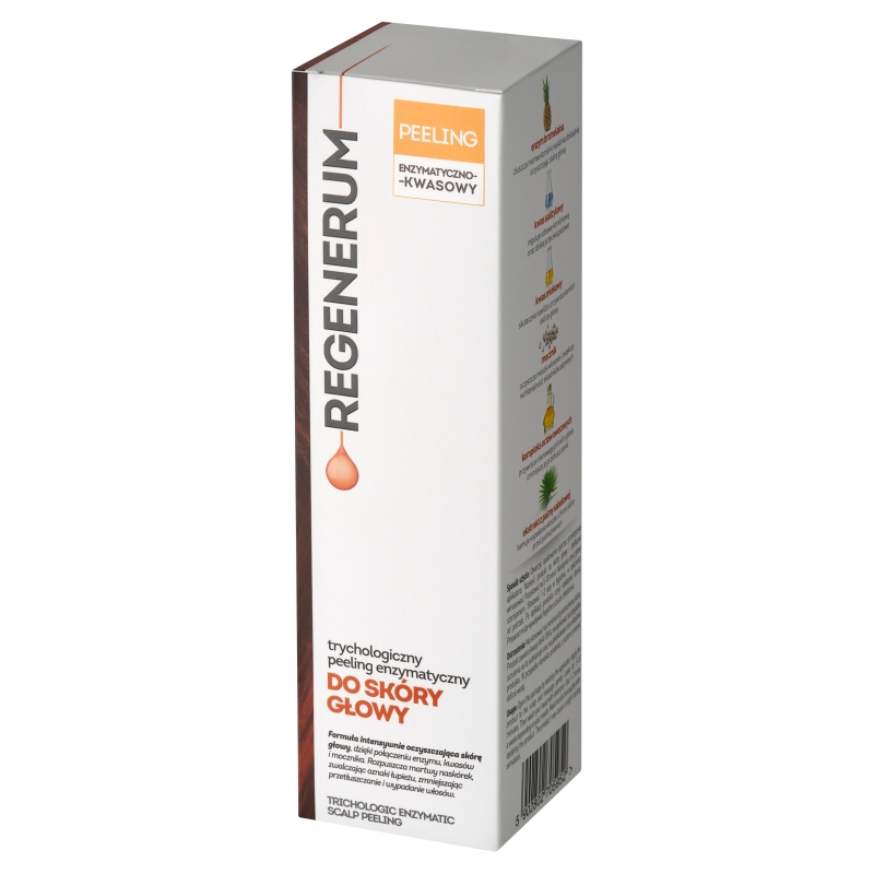 REGENERUM , trychologiczny peeling enzymatyczny do skóry głowy, 110 ml