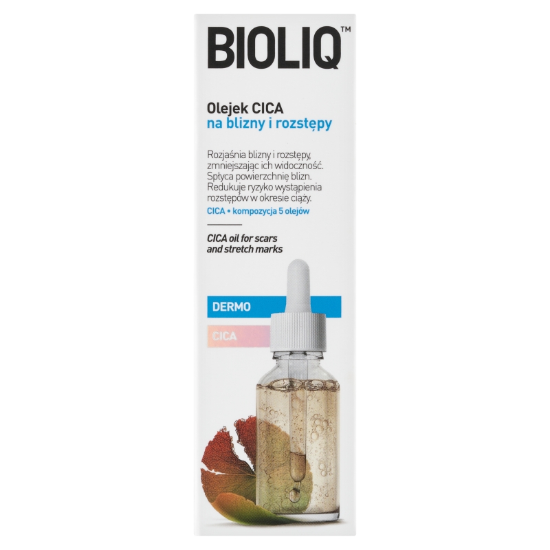 Bioliq Dermo, olejek CICA na blizny i rozstępy, 30 ml