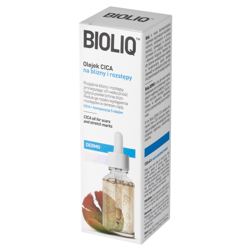 Bioliq Dermo, olejek CICA na blizny i rozstępy, 30 ml