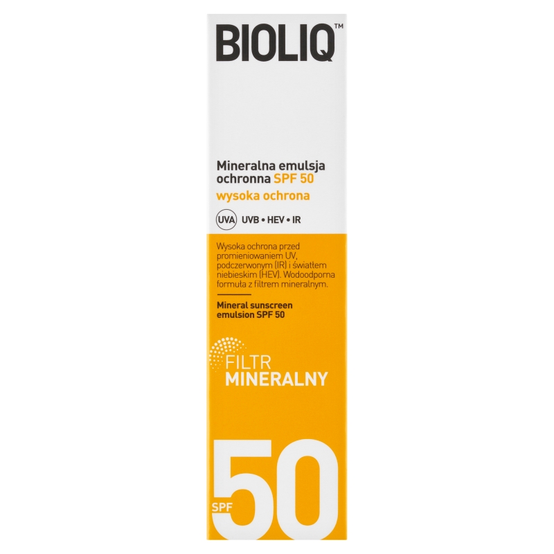 Bioliq SPF, emulsja mineralna ochronna SPF 50, 30 ml