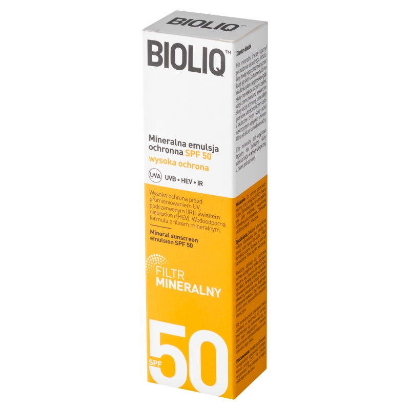 Bioliq SPF, emulsja mineralna ochronna SPF 50, 30 ml
