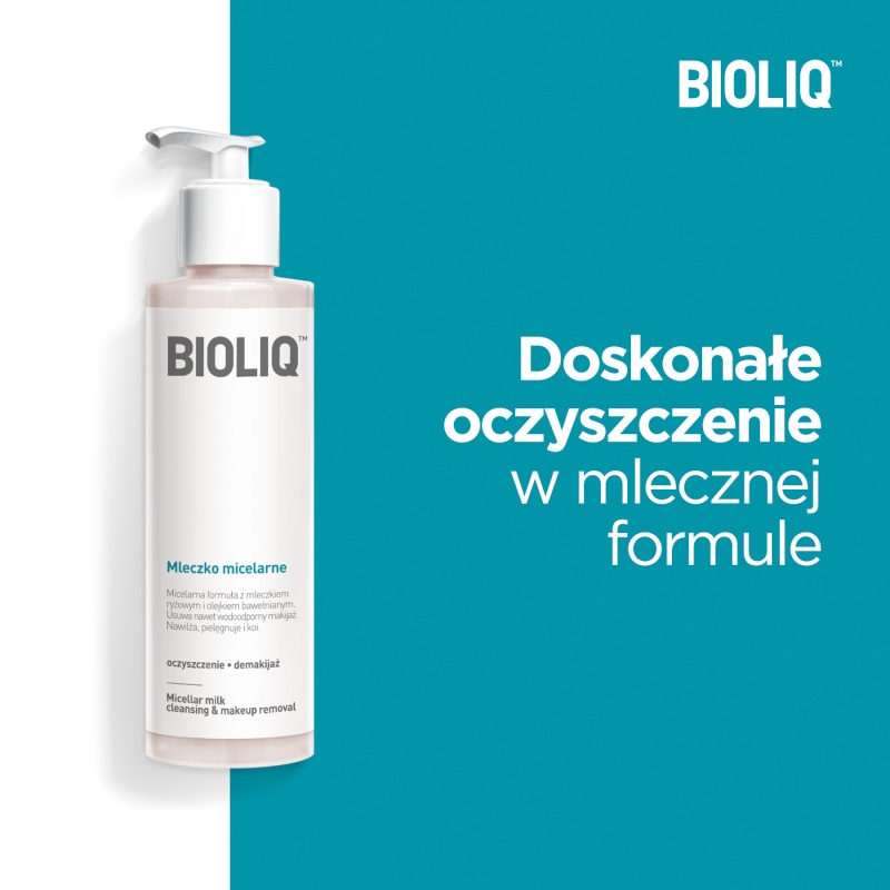 Bioliq Clean, mleczko miceralne do demakijażu, 135 ml