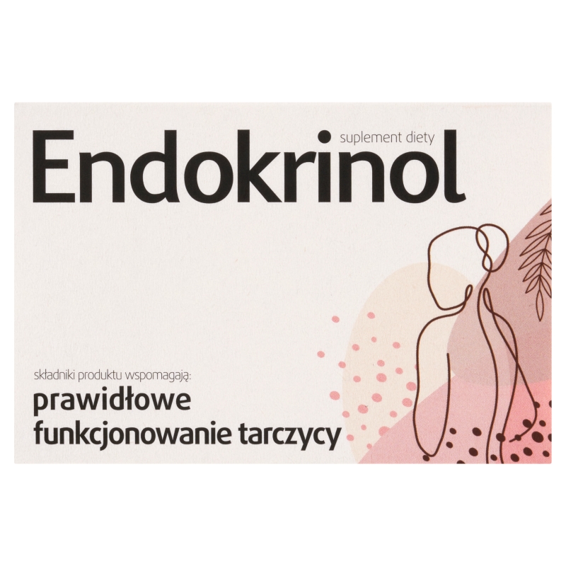 Endokrinol, tabletki ze składnikami wspomagającymi prawidłowe funkcjonowanie tarczycy, 30 szt.