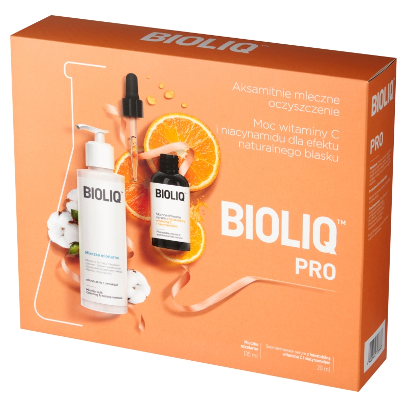 Bioliq Pro zestaw, serum + mleczko