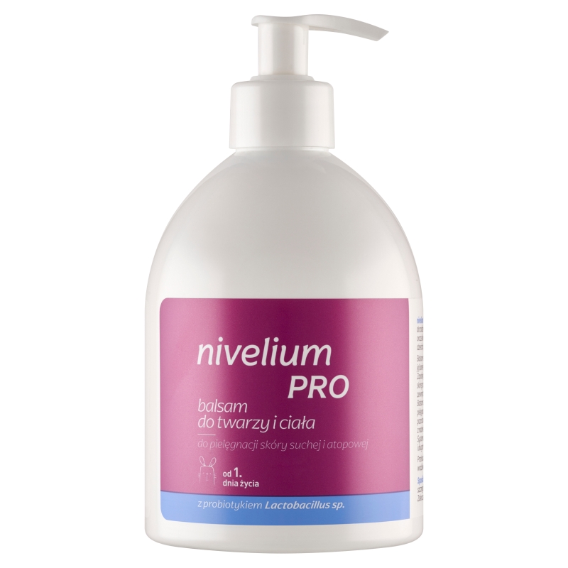 Nivelium PRO, balsam do twarzy i ciała, 400 ml