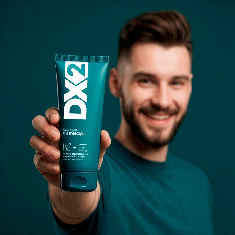 DX2, szampon przeciw przetłuszczaniu i wypadaniu włosów, 150 ml