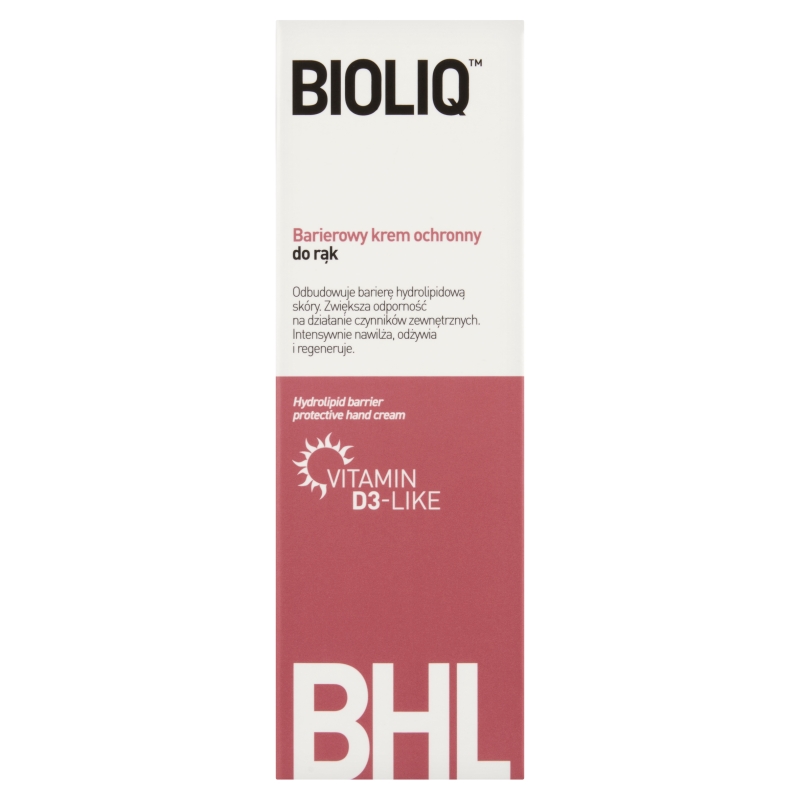Bioliq BHL, barierowy krem do rąk, 75 ml
