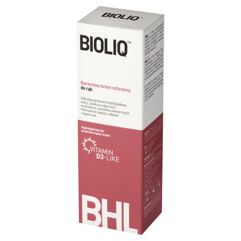 Bioliq BHL, barierowy krem do rąk, 75 ml