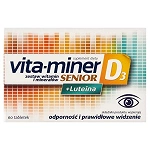 Vita-Miner Senior D3 + Luteina 60 tabletek