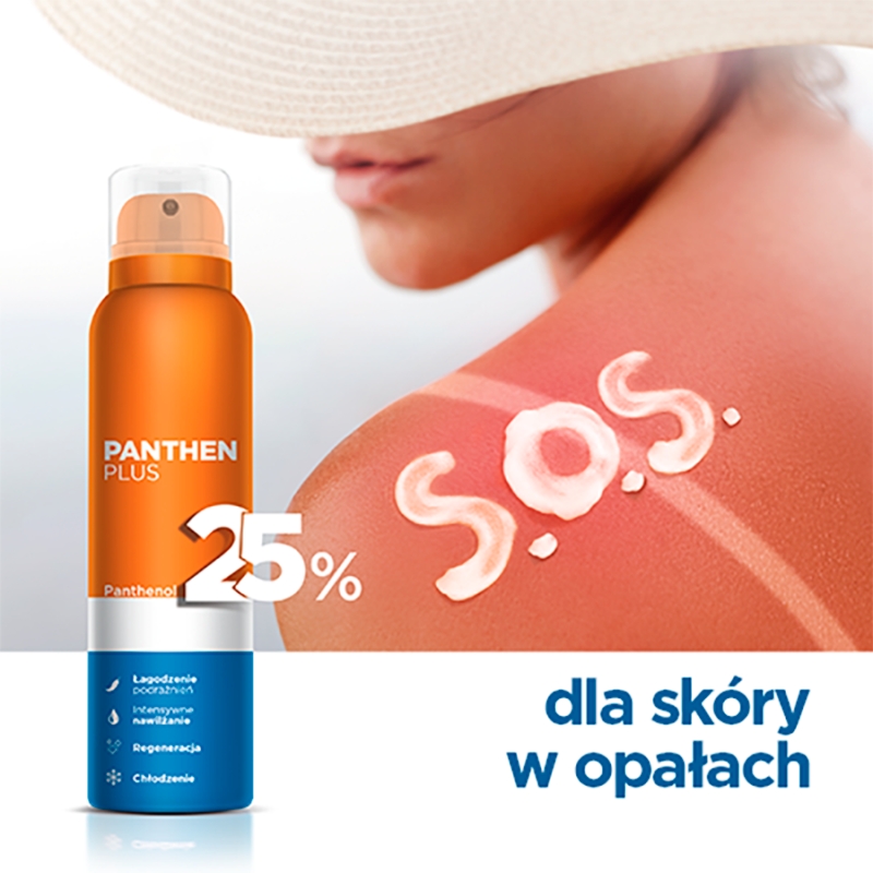 Panthen Plus 25%, pianka, 150 ml