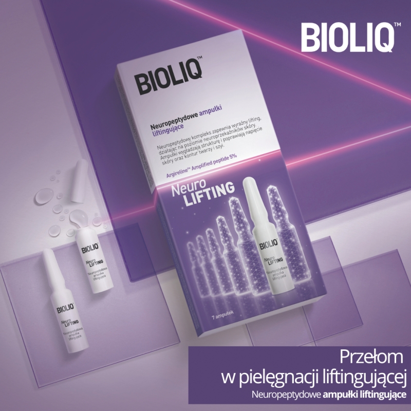BIOLIQ PRO, neuropeptydowe ampułki liftingujące, 7 x 1,5 ml