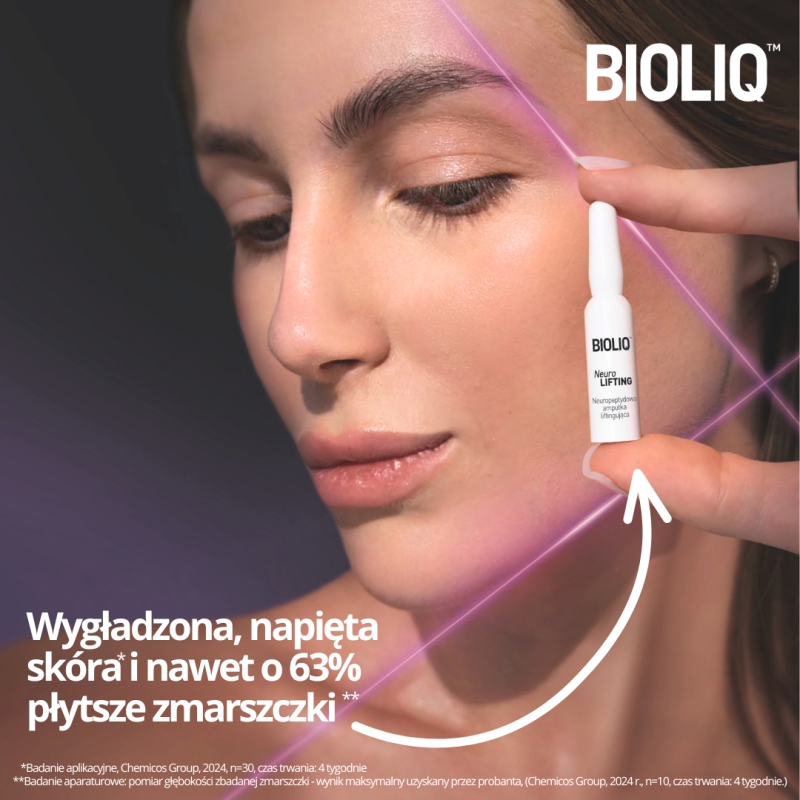 BIOLIQ PRO, neuropeptydowe ampułki liftingujące, 7 x 1,5 ml
