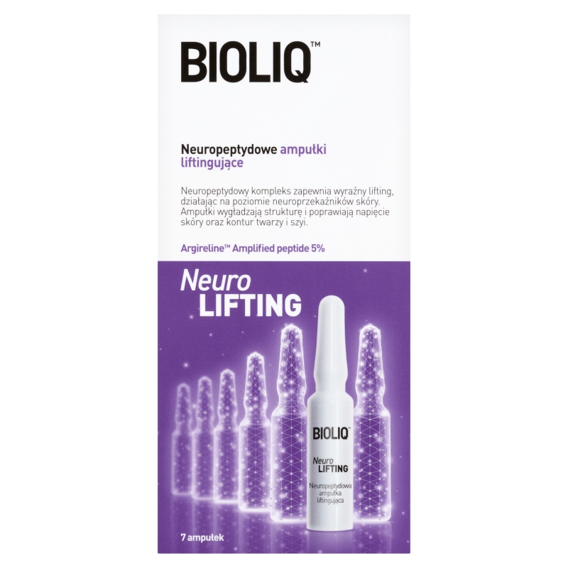 BIOLIQ PRO, neuropeptydowe ampułki liftingujące, 7 x 1,5 ml
