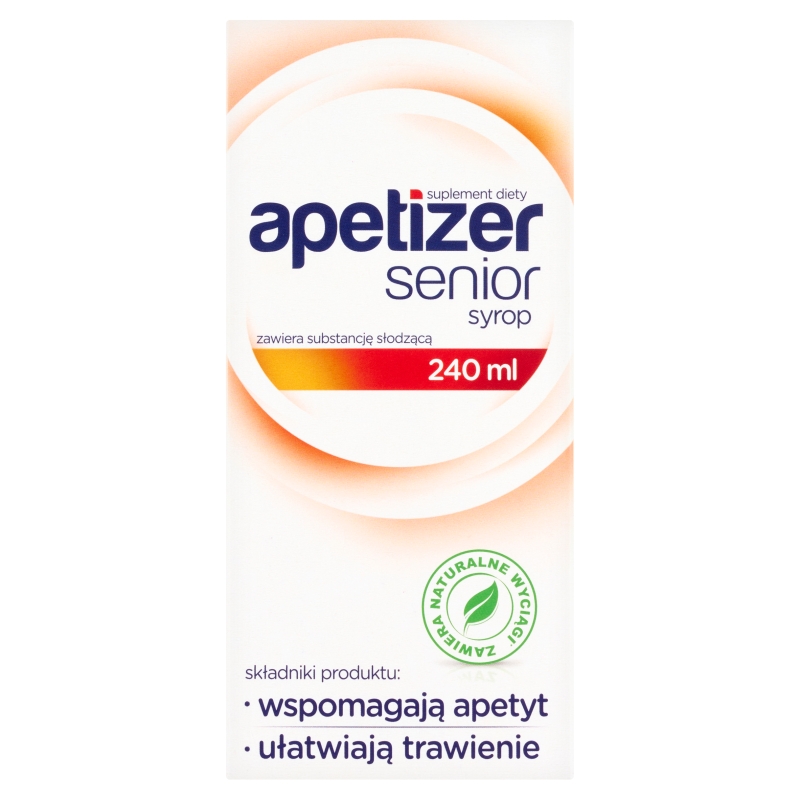Apetizer Senior syrop, 240 ml
