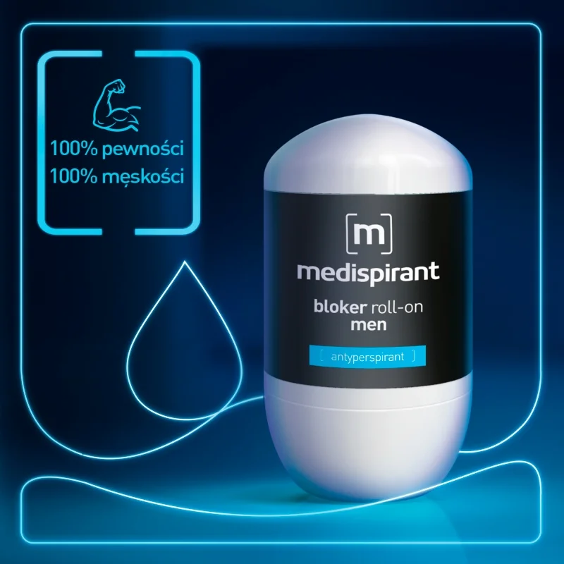 Medispirant Men 72h, roll-on, 40 ml