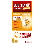 Duo Stawy MaxiFlex Glukozamina tabletki musujące ze składnikami na mięśnie i stawy dla seniorów, 30 szt.