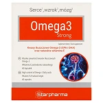 Omega3 Strong kapsułki z kwasami omega 3 i witaminą E, 60 szt.