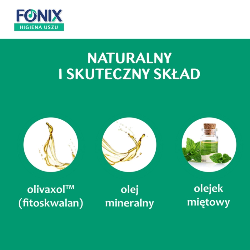 Fonix Higiena Uszu, spray do usuwania woskowiny, 30 ml