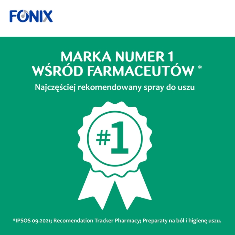 Fonix Higiena Uszu, spray do usuwania woskowiny, 30 ml