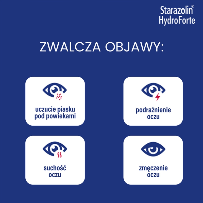 Starazolin HydroForte, krople do oczu, 10 mol