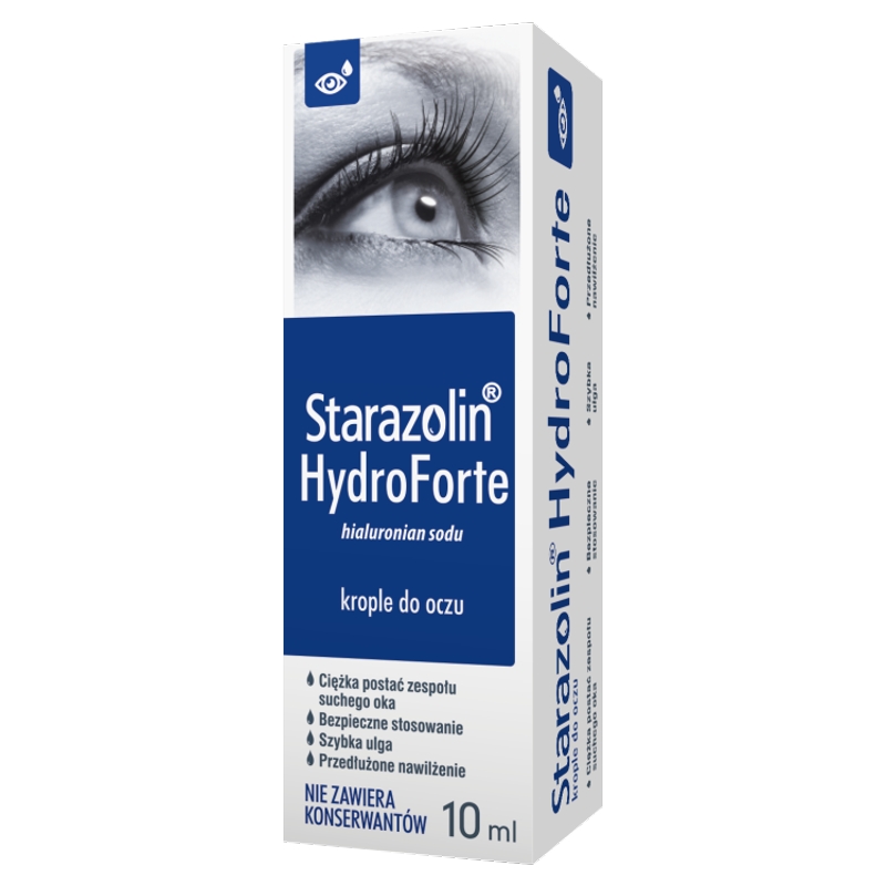 Starazolin HydroForte, krople do oczu, 10 mol