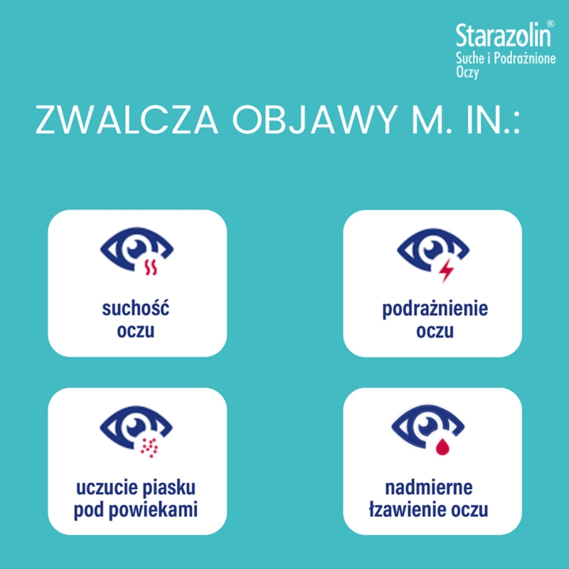 Starazolin Suche i Podrażnione Oczy , krople do oczu, 10 ml