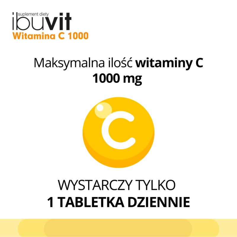 Ibuvit Witamina C 1000 , tabletki z witaminą C, 30 szt.