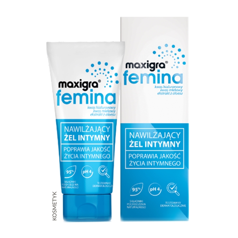 Maxigra femina , nawilżający żel intymny, 75 ml