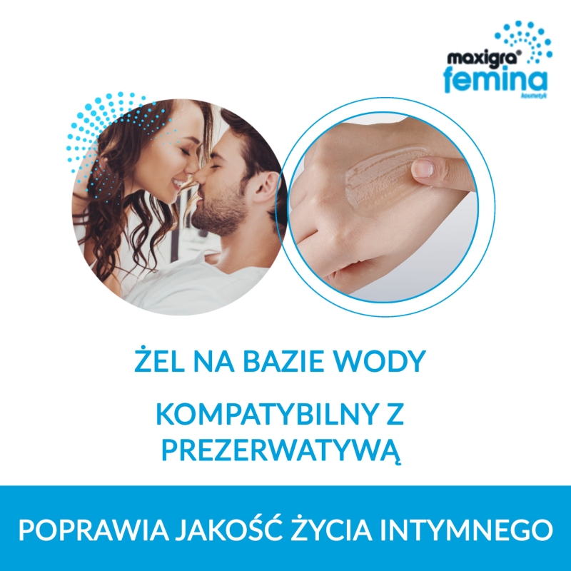 Maxigra femina , nawilżający żel intymny, 75 ml