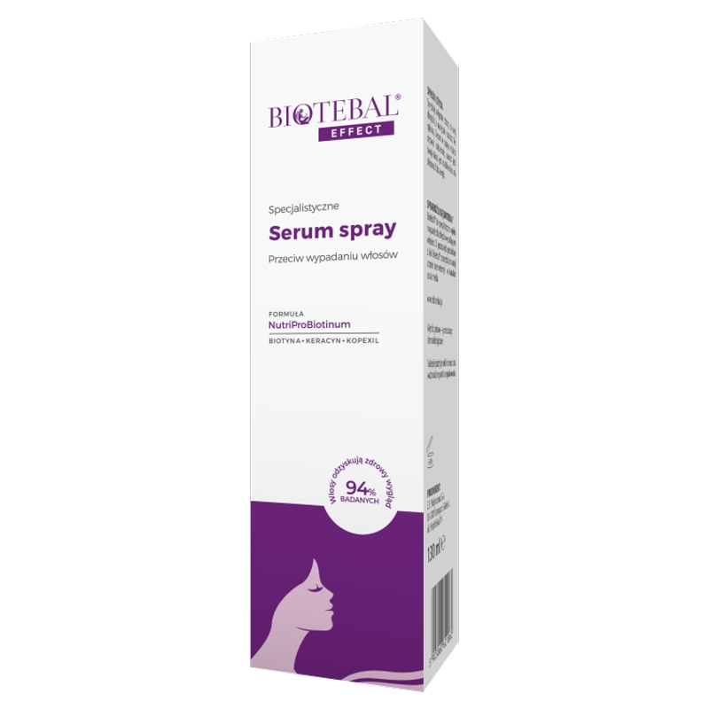 Biotebal Effect, Specjalistyczne serum przeciw wypadaniu włosów, 130 ml