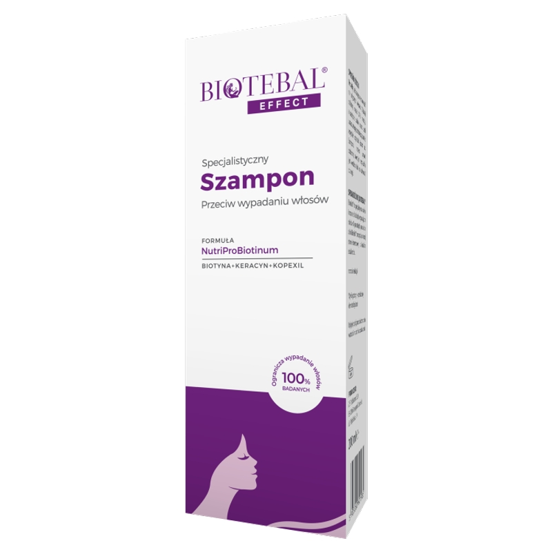 Biotebal Effect, szampon przeciw wypadaniu włosów, 200 ml