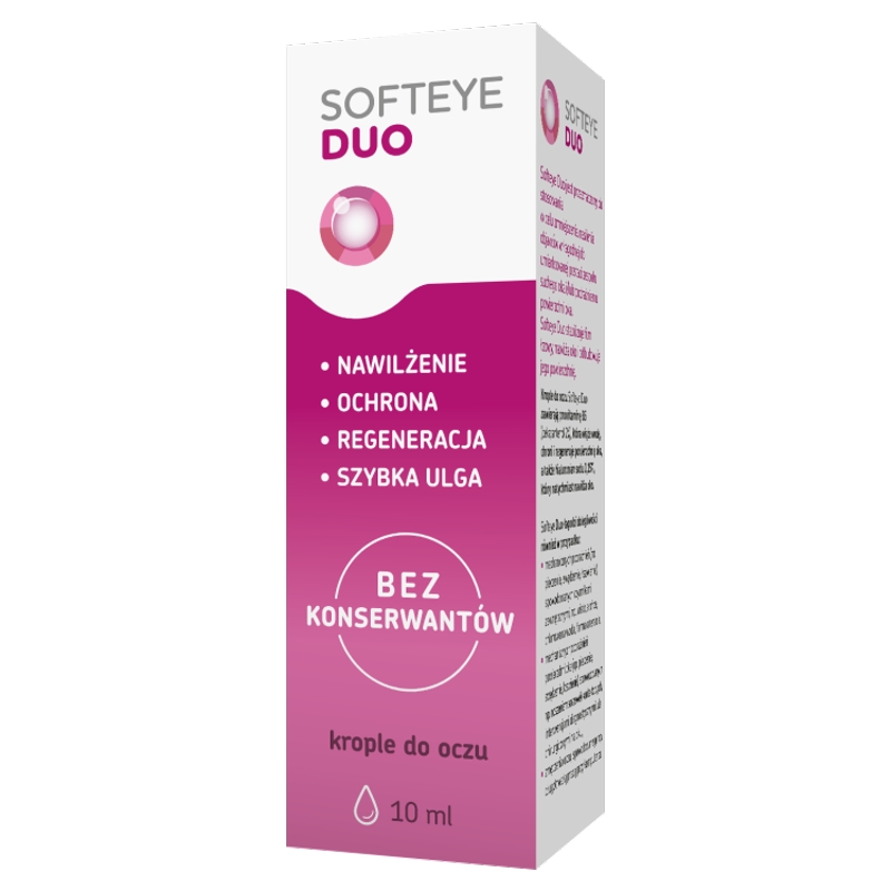 Softeye Duo krople do oczu, 10 ml