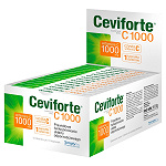 Ceviforte C 1000 kapsułki ze składnikami uzupełniającymi codzienną dietę w witaminę C, 10 szt.