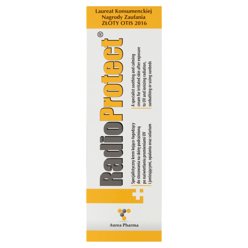 RadioProtect , krem kojąco-łagodzący do skóry podrażnionej promieniami UV, 100 ml
