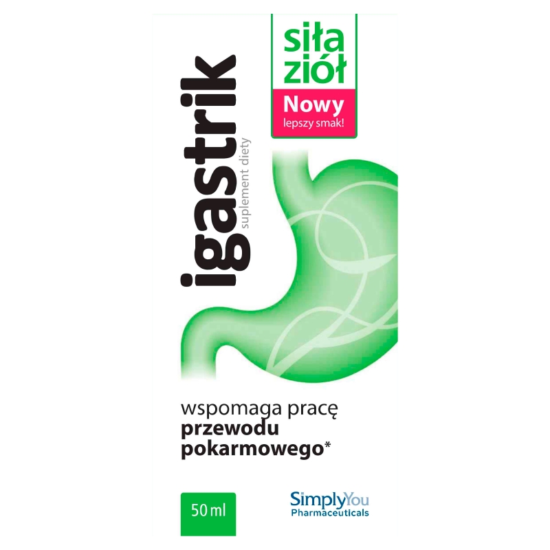 Igastrik płyn doustny ze składnikami wspierającymi układ pokarmowy, 50 ml
