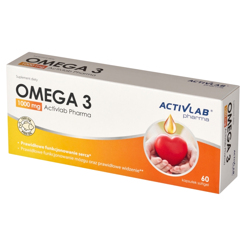 ActivLab Omega 3 1000 mg, 60 kapsułek