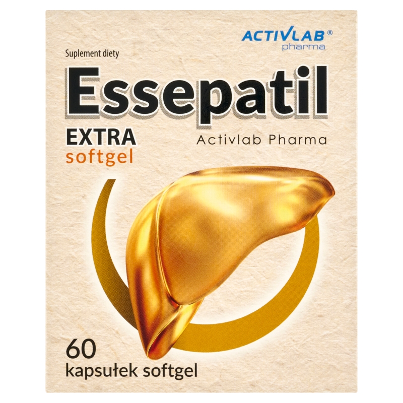 Essepatil Extra Softgel, kapsułki zawierające fosfolipidy sojowe, 60 szt.