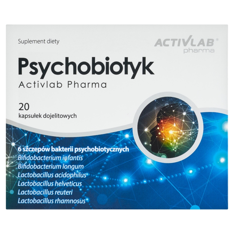 ActivLab Psychobiotyk, 20 kapsułek