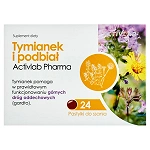ActivLab Pharma Tymianek I Podbiał 24 pastylki do ssania KRÓTKA DATA 31.12.2026