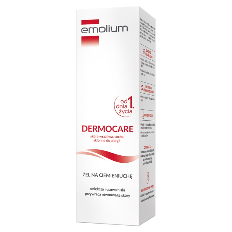 Emolium Dermocare Żel na ciemieniuchę, zmiękczający, 100 ml