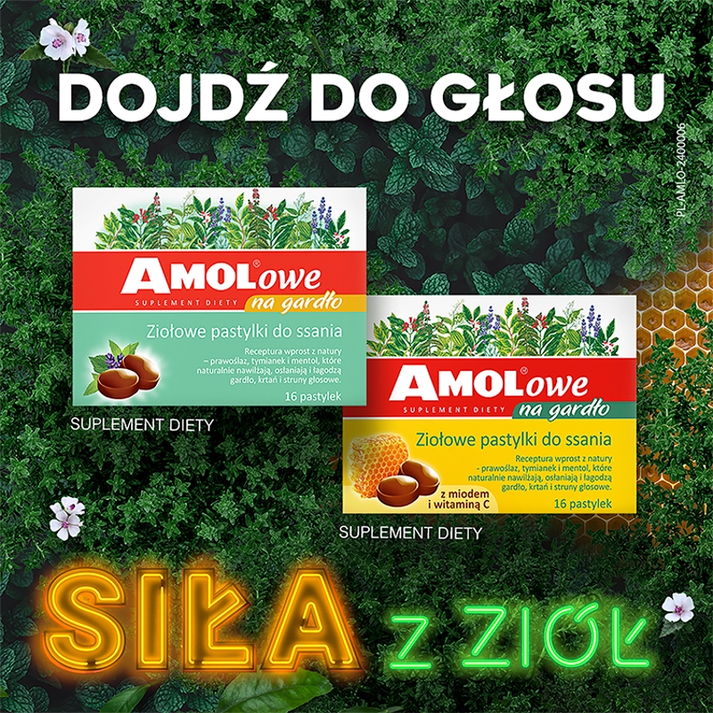 Amolowe , ziołowe pastylki, 16 szt.