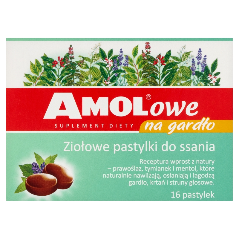 Amolowe , ziołowe pastylki, 16 szt.
