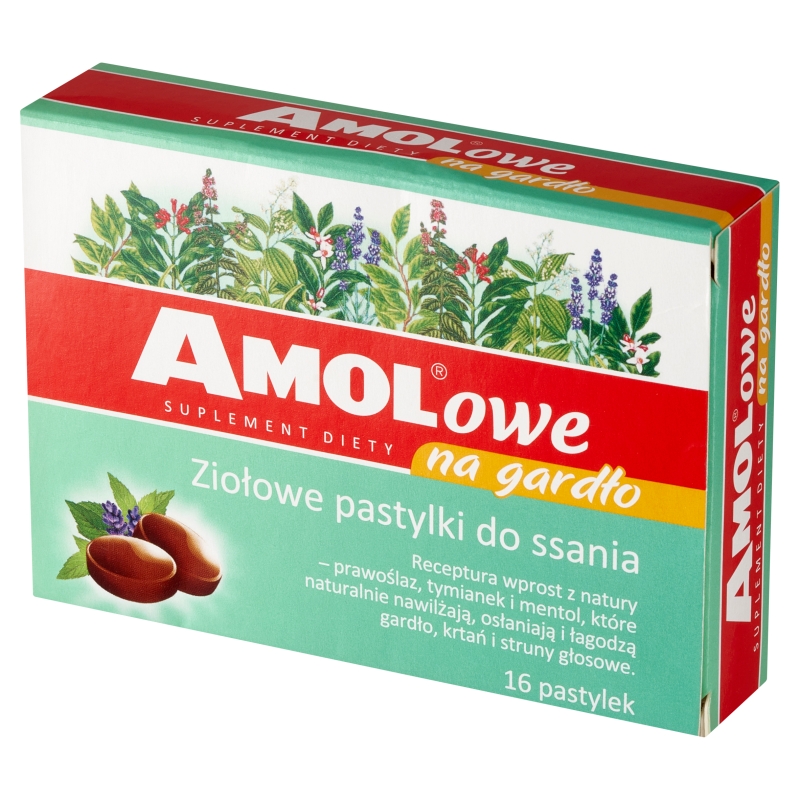 Amolowe , ziołowe pastylki, 16 szt.