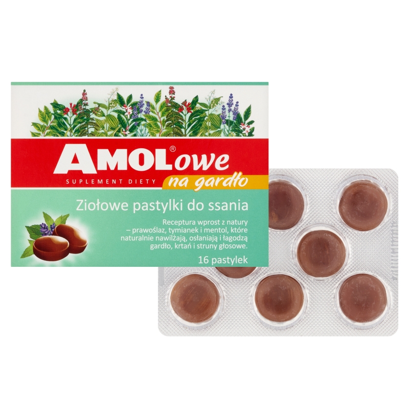 Amolowe , ziołowe pastylki, 16 szt.